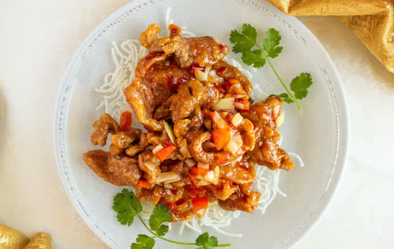 Pork Fillet with Sweet Chili Sauce